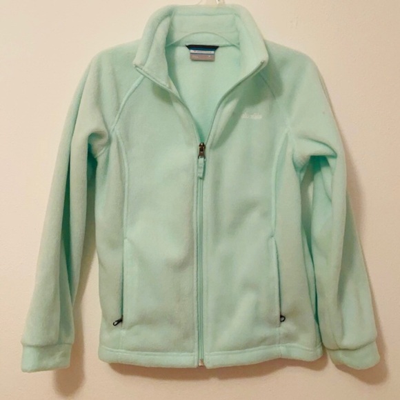 COLUMBIA Benton Springs Fleece Zip Jacket in Key West Youth 14/16 - Picture 5 of 8